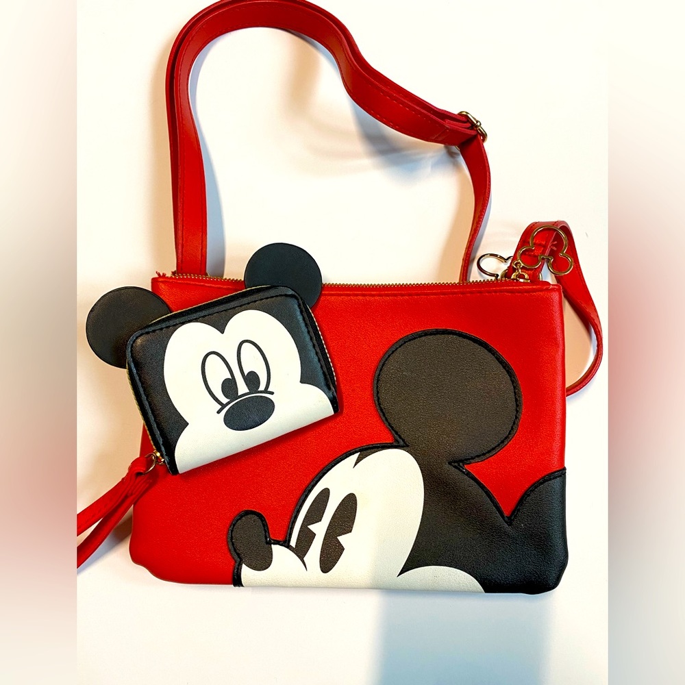 Disney Mickey Mouse purse and wallet